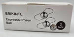 2 Pack Espresso Frozen Balls Coffee Stainless Steel Fast-cooling Nib New. Price: $24.00.