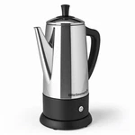 Elite Gourmet 12-CUP Electric Coffee Percolator, Dishwasher Safe Stainless-st... New. Price: $91.45.