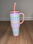 Swig Life 40OZ Stainless Steel Mega Mug With Handle Straw New. Price: $21.99.