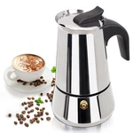 Mogrecha 2 100ML Moka Pot Stainless Steel Espresso Coffee Cup, Silver New. Price: $27.99.
