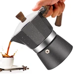 Vaolvpant 3 Aluminum Moka Pot Classic Stovetop Espresso Cup, Gray New. Price: $27.99.