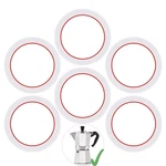 Upgraded Sealing Gasket For Bialetti 9 Cups, Express/moka Induction New. Price: $11.94.