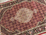 Fine Hand-knotted Tabrzi Tribal Mahi-qoom-turkish Silk/wool Rug 4'X 6' New. Price: $442.50.
