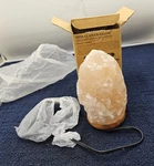 Wbm Himalayan Salt Lamp, 120VAC 60HZ 25W Max Glow Hand Made Open. Price: $22.49.