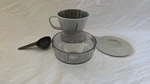 Nwot Starbucks Classic Pour-over Brewer Drip Style Coffee Maker White Ceramic Used. Price: $25.00.
