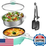 Audecook Hot Pot Electric 1.7L Mini Skillet Portable Nonstick Saut Pan New. Price: $58.59.