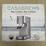 Casabrews CM5418 Espresso Macine, 20 Bar, Silver New. Price: $124.99.