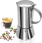 Stainless Steel 2-CUP Moka Pot Espresso Maker For Home And Travel New. Price: $44.99.