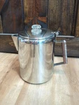 Eurolux Stainless Steel Percolator Coffee Pot 12 Cup Durable Used. Price: $29.95.