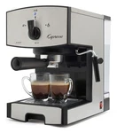 Capresso 117.05 Stainless Steel Pump Espresso And Cappuccino Machine EC50, New. Price: $89.99.