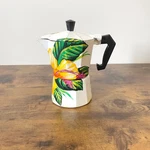 Handpainted Stovetop Coffee Maker Espresso Aluminum Moka Pot (usa Tariff Free) Used. Price: $23.95.
