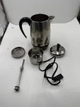 Farberware 138 Superfast Automatic 2-8 Cup Electric Coffee Percolator Tested Used. Price: $29.99.