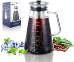 Airtight Cold Brew Coffee Iced Tea Maker 51OZ/1.5L Bpafree Durable Borosilicat New. Price: $44.14.