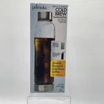 New Primula Cold Brew Travel Bottle Glass Iced Coffee To Go 19 Oz Free Shipping. Price: $21.99.