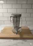 Willow & Everett 2 Liter Cold Brew Coffee Maker - Glass Jar, Spigot Filter New. Price: $39.99.