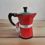 Cook Prep Eat 3 Cup Aluminum Espresso Coffeemaker - Red New W/tag. Price: $12.95.