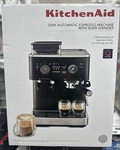 Kitchenaid Semi-automatic Espresso Machine With Burr Grinder Stainless Steel. Price: $319.00.