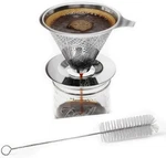 Reusable Stainless Steel Pour Over Drip Coffee Filter For Mason Jars,fits Wid... New. Price: $29.66.