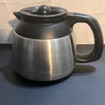 Mr Coffee 8 Cup Thermal Carafe Silver Stainless Steel Replacement Pot Used. Price: $28.99.