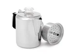 Gsi Outdoors Percolator Coffee Pot Glacier Stainless Steel With Silicone Ha... New. Price: $45.86.