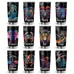 20OZ Zodiac Sign Nutrition Facts Tumbler Insulated Stainless Steel Coffee Cup New. Price: $19.99.