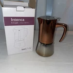 Bonvivo Intenca Stovetop Espresso Maker Copper/chrome Finish - 12 Ounces Used. Price: $14.99.