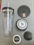 Coolgear Bru Iced Coffee Cold Brewing System For Single Serve Used. Price: $13.00.