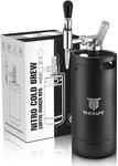 128OZ Nitro Cold Brew Coffee Maker, Home Keg With Stainless Steel New. Price: $233.99.