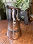 Bialetti Venus Stainless Steel Induction Stovetop 4-CUP Coffee Maker Silver Open. Price: $36.88.