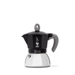 Bialetti Moka Induction Coffee Maker 4 Cups Black Stainless Steel Espresso Pot New. Price: $116.61.