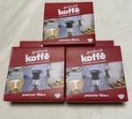 Goodcook Koffe #2 Pour Over Coffee Maker Filters 100 Ea New 3 Boxes. Price: $9.77.