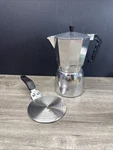 Bialetti Moka Induction Plate Hob Heat Diffuser + Gnali & Zani Espresso Maker 6 Used. Price: $36.69.