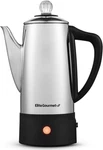 6-CUP Electric Coffee Percolator Stainless Steel, Fast Brewing With Keep Warm New. Price: $52.63.