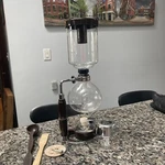 Kendal TCA-5 Glass Tabletop Siphon Syphon Coffee Maker Cups Used. Price: $39.00.