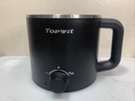 New Topwit Hot Pot Electric, 1.6L Ramen Cooker, Multifunctional Open. Price: $42.73.