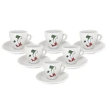 Lorren Home 3 Oz. Porcelain Espresso Set Of 6 Cups And Saucers, Italian Boot New. Price: $52.95.