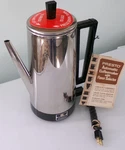 Presto Stainless Steel Automatic 10 Cup Coffee Maker With Flavor Selector Used. Price: $55.00.