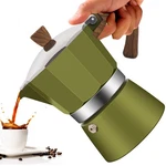 Vaolvpant 6 Cup Aluminum Moka Pot Classic Stovetop Espresso Coffee Maker 300M... New. Price: $27.55.
