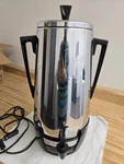 Vtg. Cory Buffet Queen Coffee Percolator Model AP40-210/40 Cup. Used. Price: $48.00.