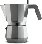 Alessi DC069FM Pre-owned 9-CUP Moka Espresso Coffee Maker Aluminum Casting Good. Price: $79.99.