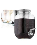 Btat- 1 Cold Brew Coffee Maker, Thick Glass Pitcher A. Gallon, Steel New. Price: $42.66.