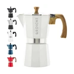 Grosche White Milano Stovetop Espresso Maker, 6 Cup ... Usa Fast Ship New. Price: $62.12.