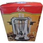 Melitta 45-CUP Steinless Steel Coffee Urn MEU45 Excellent Used. Price: $121.49.