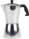 Goodcook Koffe 12-CUP Aluminum Stovetop Moka Pot Espresso Maker, Silver New. Price: $35.85.