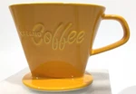 Xxl Porcelain Coffee Dripper Yellow By Creano Ceramic Cone Brewer Pour Over . New. Price: $37.00.