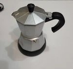 Uniware Electric Moka Pot Espresso Maker Silver Aluminum 400W B120-42V Used. Price: $34.99.