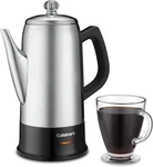 Cuisinart Classic Cup Percolator, PRC-12N, Stainless Steel New. Price: $79.99.