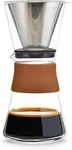 Amsterdam Single Cup Glass Pour Over Coffee Maker With Steel Filter New. Price: $91.99.