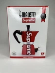 Supreme Bialetti Moka Express Red Italian Coffee Maker SS/19 New. Price: $249.99.