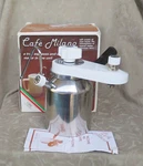 Vintage Elebak 19002 Stainless Stovetop Espresso Coffee Maker 3-9 Cap Italy New. Price: $110.00.